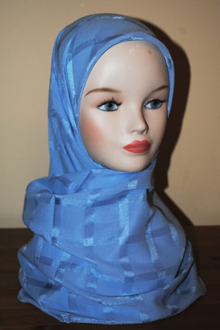 Plain Square Hijab
